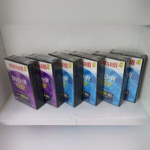 18 Maxell DVD+R Video Set